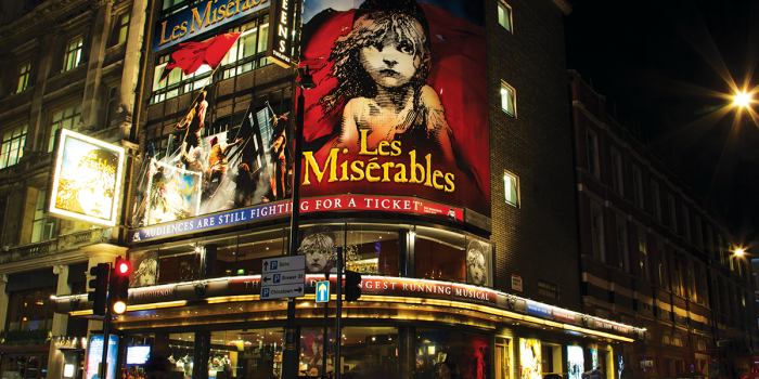 Queen's Theatre on Shaftesbury Avenue