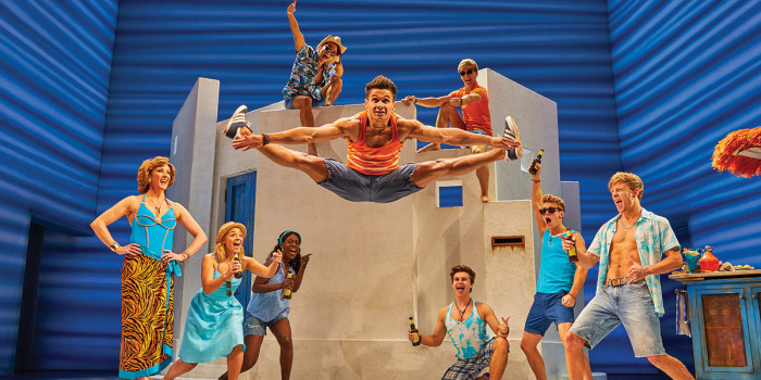 The London cast of Mamma Mia!