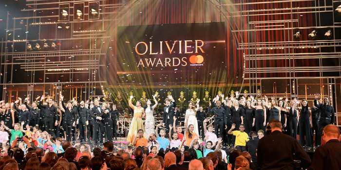 Joseph performance at the Olivier Awards 2018 with Mastercard (Photo: Jeff Spicer)