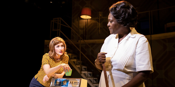 Lauren Ward and Sharon D Clarke in Caroline, Or Change at Playhouse Theatre (Photo: Helen Maybanks)