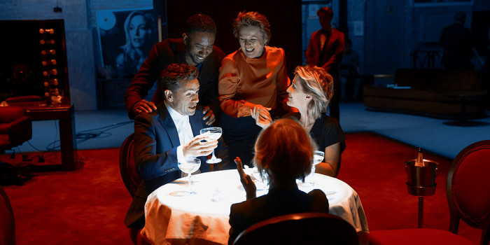 The cast of All About Eve at the Noël Coward Theatre (Photo: Jan Versweyveld)