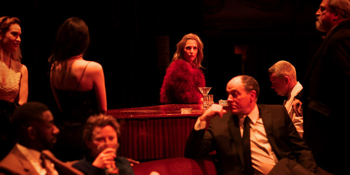 Gillian Anderson and the cast of All About Eve at the Noël Coward Theatre (Photo: Jan Versweyveld)