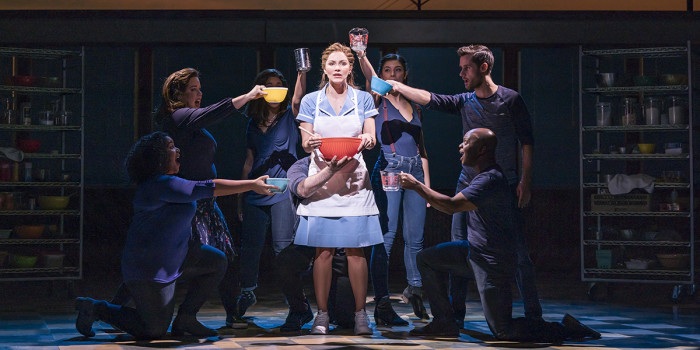 Katharine McPhee as Jenna in Waitress. (Photo credit Johan Persson)