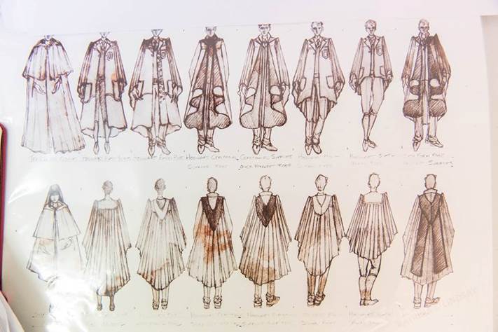 Costume designs for Harry Potter And The Cursed Child (Credit: Katrina Lindsay)