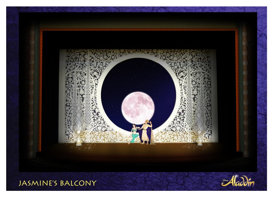 Set designs for Disney's Aladdin (Credit: Aladdin, Prince Edward Theatre - Bob Crowley © Disney)