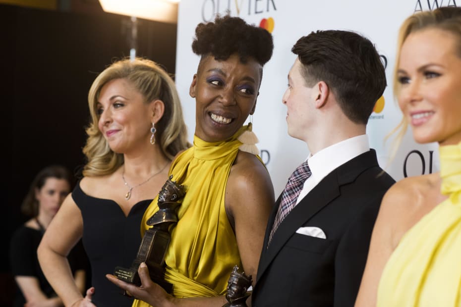 Noma Dumezweni and Anthony Boyle (Credit: David Levene)