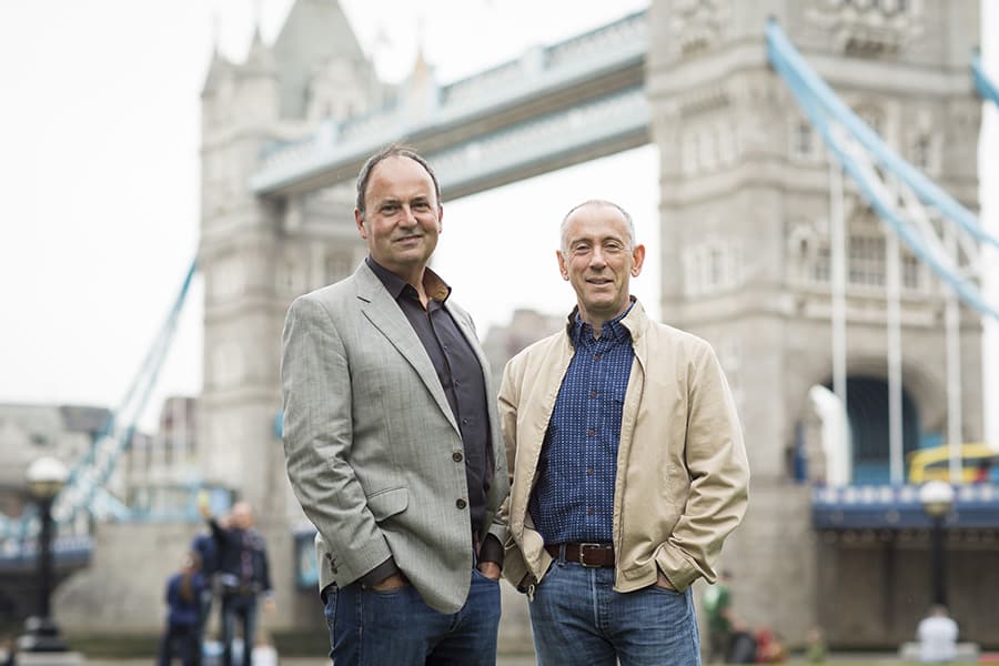 Nick Starr and Nicholas Hytner (Photo: Helen Maybanks)