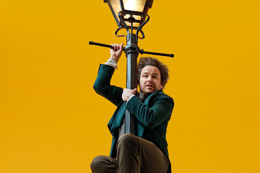 Young Marx at the Bridge Theatre