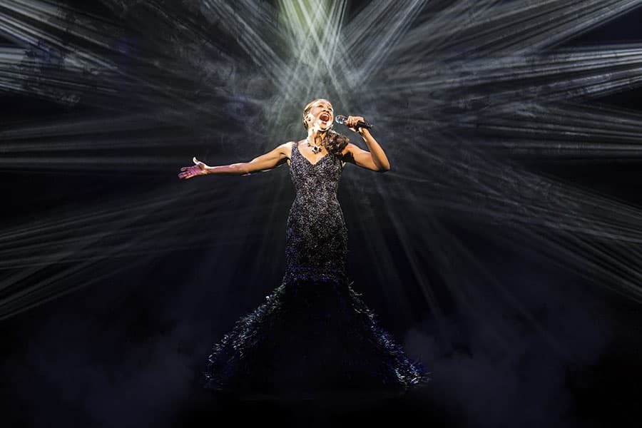 Beverley Knight in The Bodyguard (Photo: Paul Coltas)