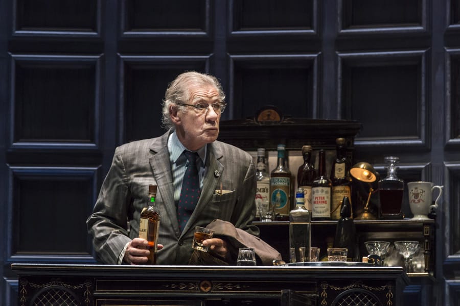 Ian McKellen in No Man's Land (Photo: Johan Persson)