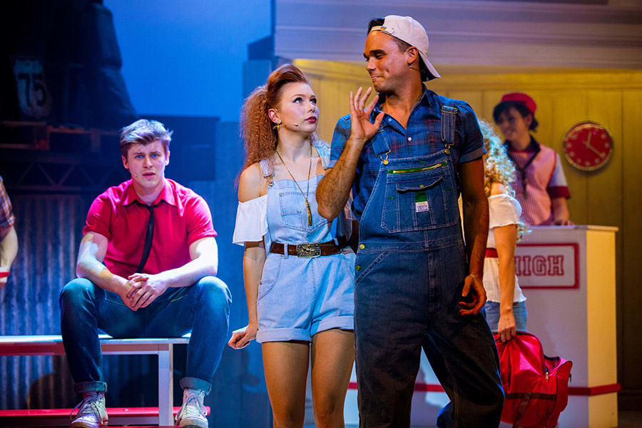 Gareth Gates as Willard in Footloose (Photo: Matt Martin)