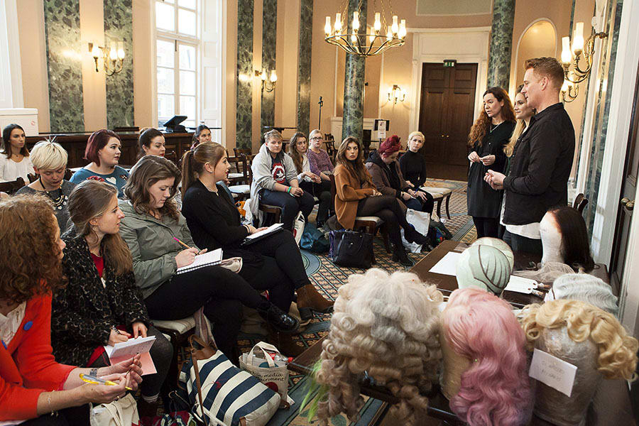 A workshop at TheatreCraft 2015 (Photo: Alex Rumford)