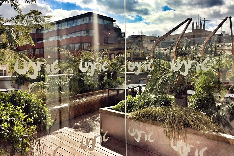 Lyric Hammersmith Roof Terrace