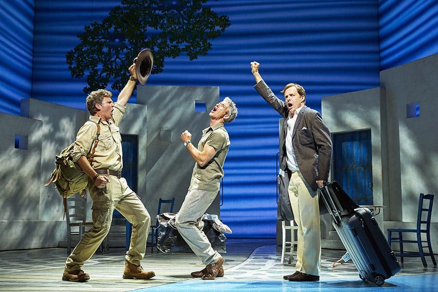 Mamma Mia! at the Novello Theatre