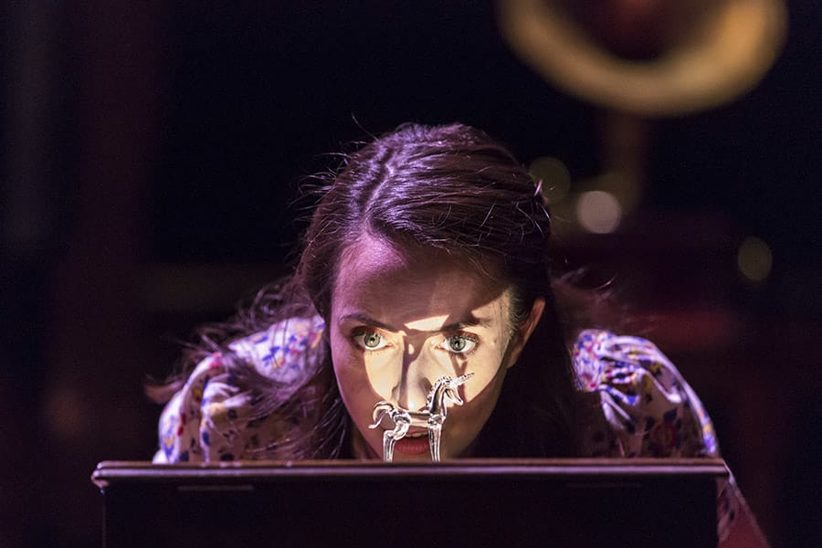 Kate O'Flynn in The Glass Menagerie at the Edinburgh International Festival (Photo: Johan Persson)