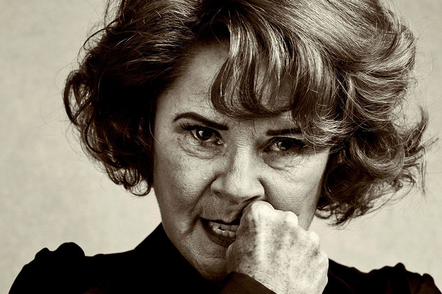 Imelda Staunton plays Martha in Edward Albee's Who's Afraid Of Virginia Woolf? (Photo: Charlie Gray)