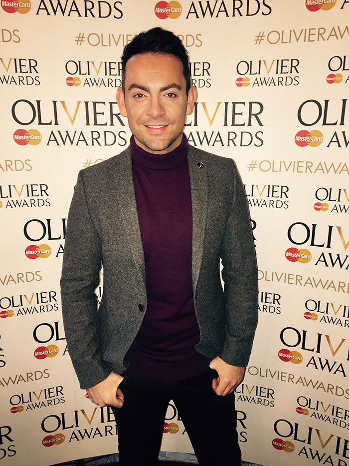 Ben Forster at the Olivier Awards Nominees' Celebration