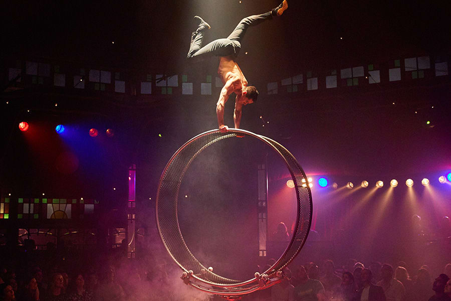 David Girard in La Soirée in Leicester Square (Photo: Brinkhoff/Moegenburg)