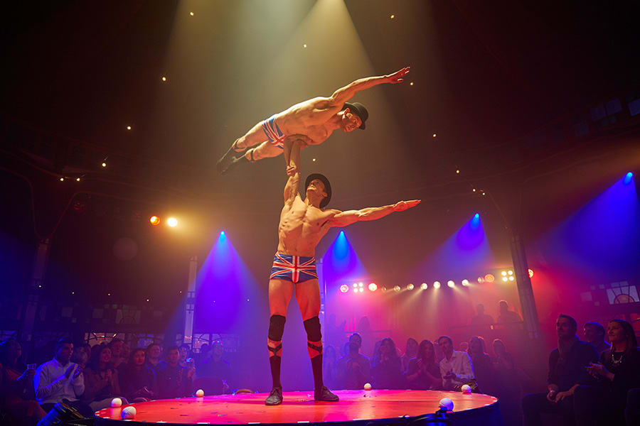 The English Gents in La Soirée in Leicester Square (Photo: Brinkhoff/Moegenburg)