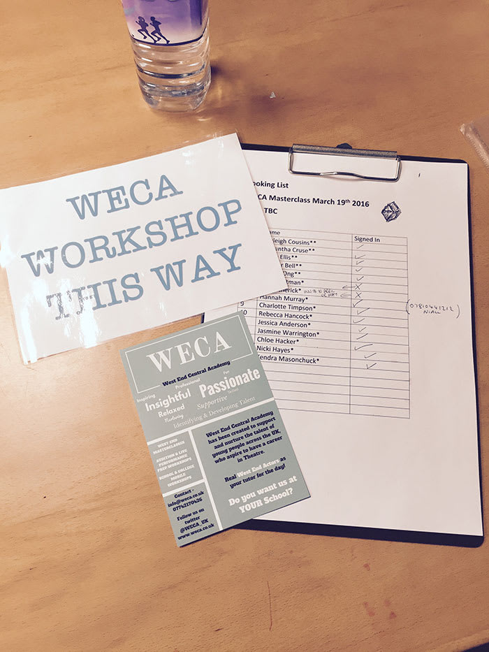 Craig Mather's Weca workshop