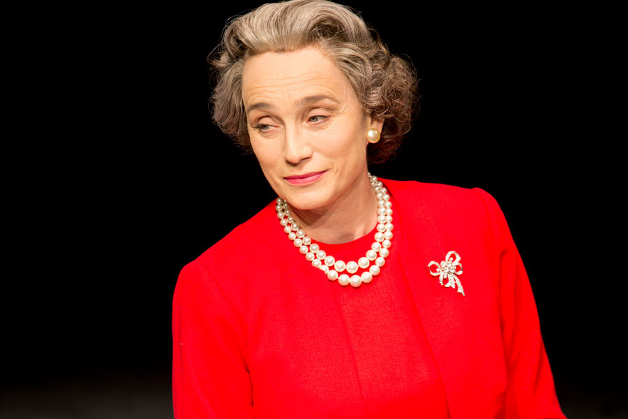 Kristin Scott Thomas stars in The Audience (Photo: Johan Persson)