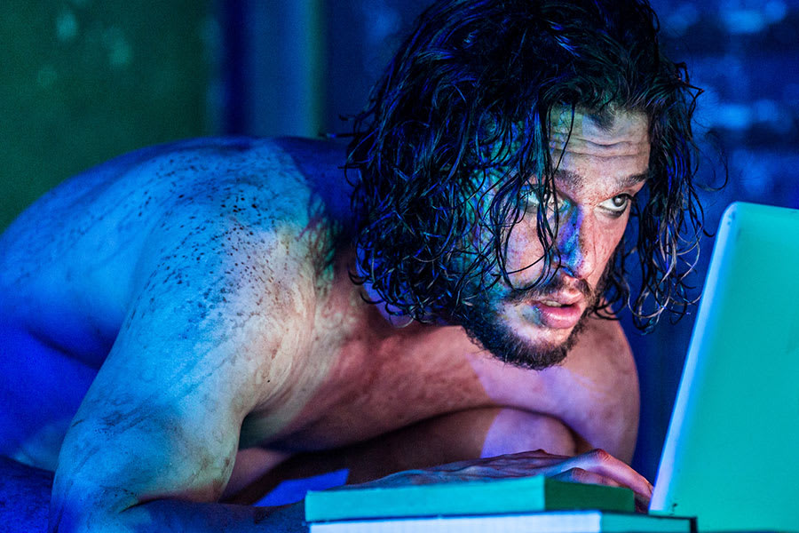 Kit Harington in Doctor Faustus, playing at the Duke of York's Theatre (Photo: Marc Brenner)