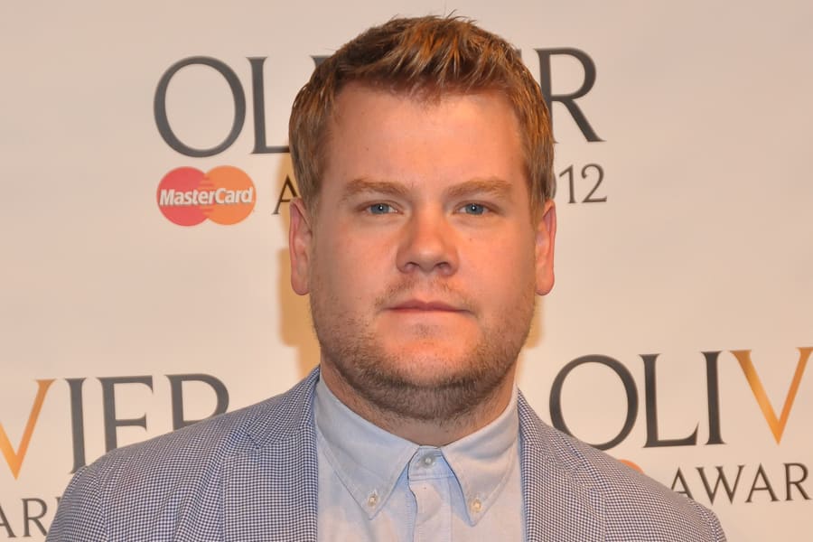 James Corden at the Olivier Awards event in New York (photo: Anita & Steve Shevett)