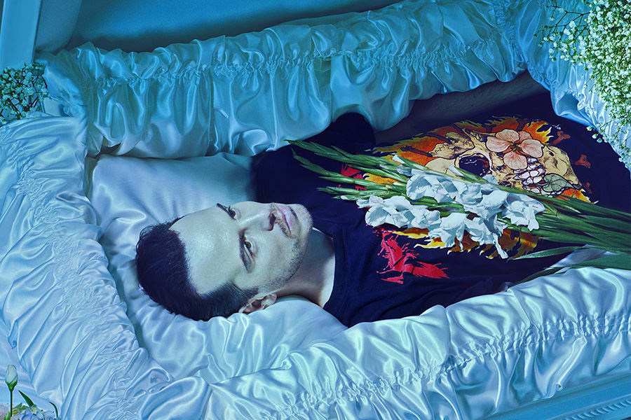 Andrew Scott in Hamlet at the Almeida Theatre (Photo: Miles Aldridge)