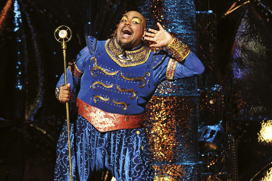 The Genie from Disney's Aladdin (Photo: Deen van Meer)