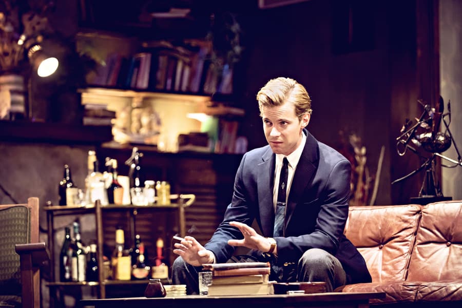 Luke Treadaway in Edward Albee's Who's Afraid Of Virginia Woolf? (Photo: Johan Persson)