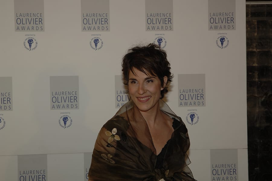 Tamsin Greig at the Olivier Awards 2007 ceremony (Photo: Charlie Hopkinson)