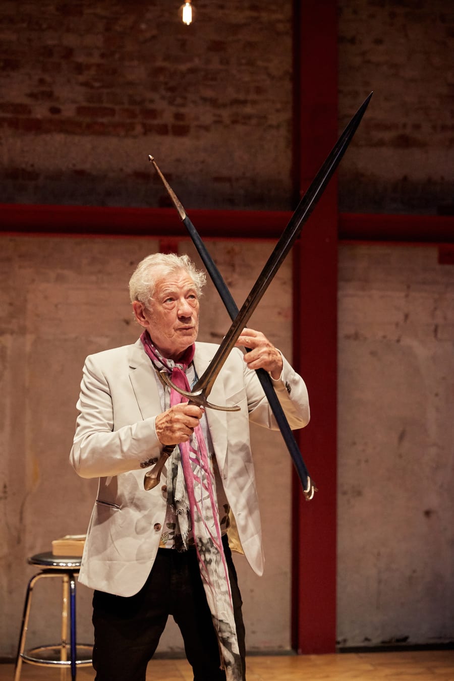 Ian McKellen in Shakespeare, Tolkien, Others & You at the Park Theatre (Photo: Mark Douet)