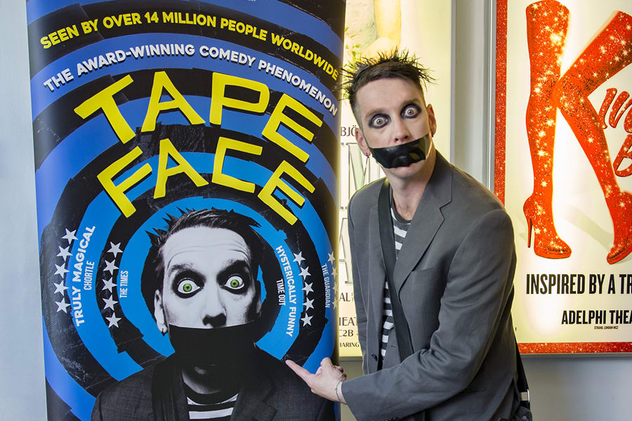 Tape Face on The Original Tour in London