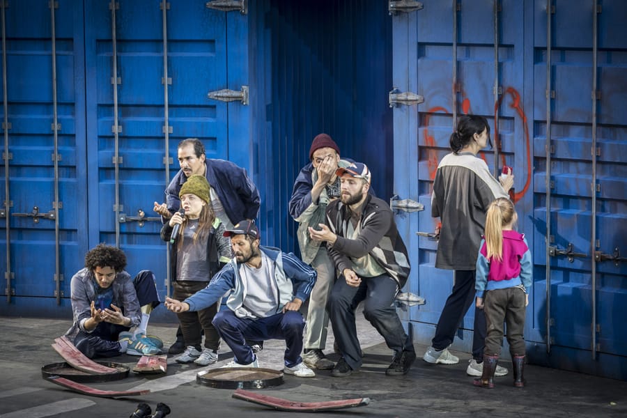 The company of A Tale Of Two Cities at Regent's Park Open Air Theatre (Photo: Johan Persson)