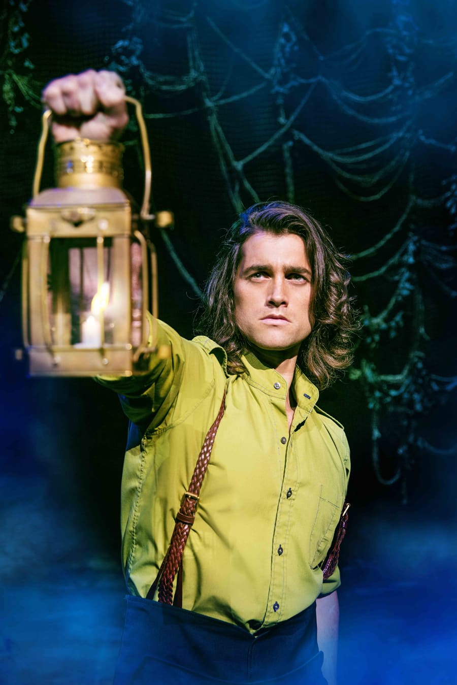 Bradley Jaden (Fiyero) in Wicked at The Apollo Victoria Theatre (Photo: Matt Crockett)