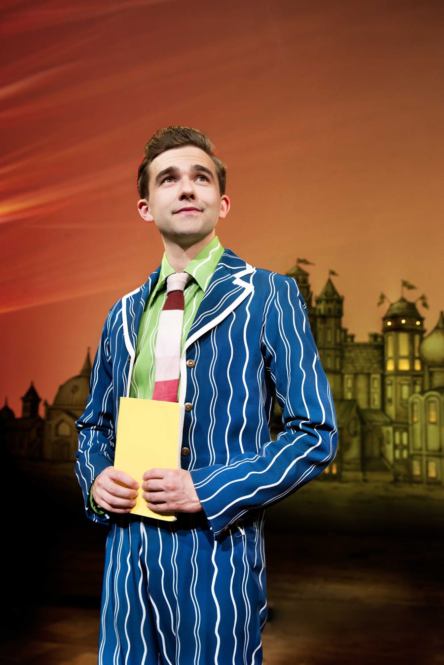 Jack Lansbury (Boq) in Wicked at The Apollo Victoria Theatre (Photo: Matt Crockett)