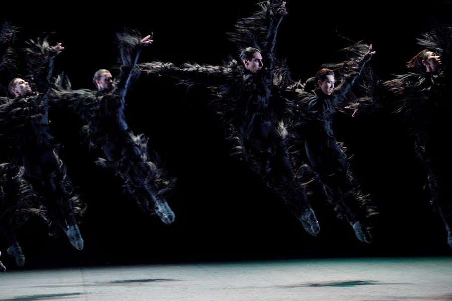 English National Ballet Dancers in Fantastic Beings by Aszure Barton (Photo: Laurent Liotardo)