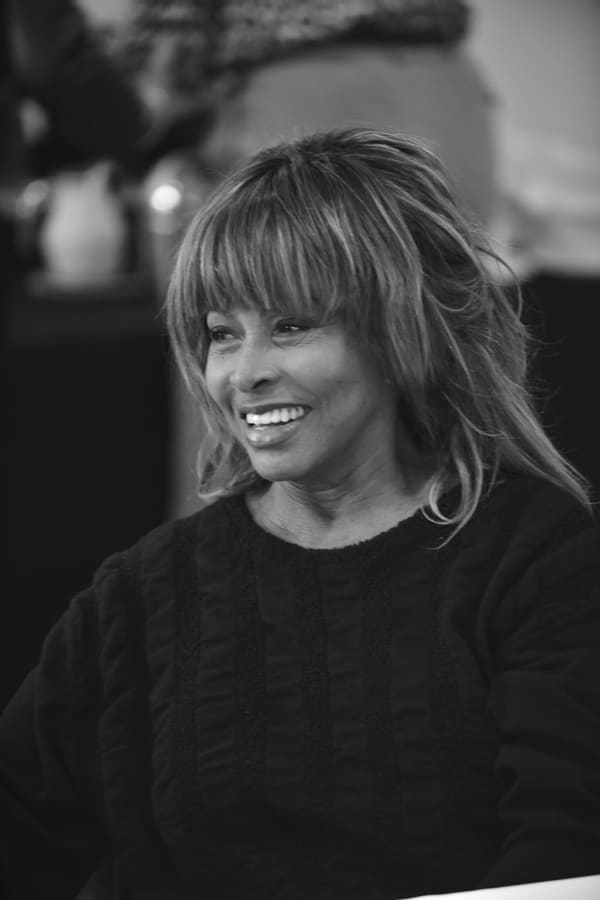 Tina Turner at the Tina workshop in December 2016 (Photo: Hugo Glendinning)