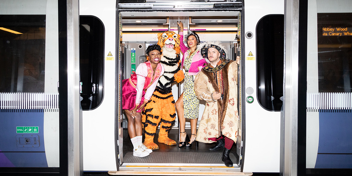 Juliet, The Tiger Who Came To Tea, Henry VIII and Rizzo on the Elizabeth Line